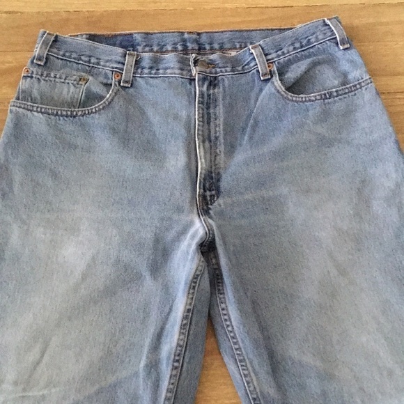 Vintage Levis 560 Denim Jeans Loose Fit Tapered Leg USA 38 x 30 - Picture 1 of 5